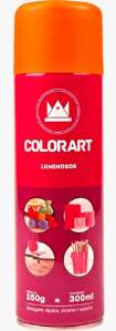 SPRAY LUMINOSA 300ML LARANJA COLORART