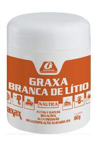 GRAXA LITIO BRANCA PURA  80G 150º GARIN