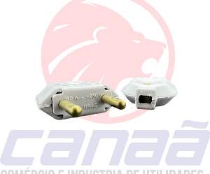 PINO MACHO RET 2P 10A SIMPLES