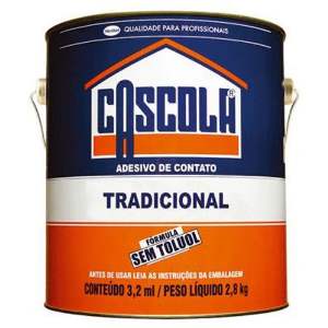 COLA CONTATO 2,8KG S/TOLUOL CASCOLA*