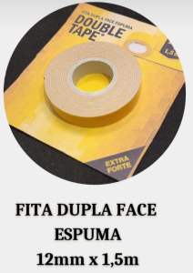 FITA DUPLA FACE ESP 12MMX1,5M DOUBLE