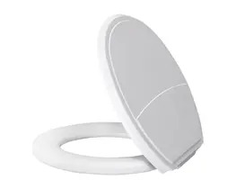 ASSENTO OVAL AMOF METASUL SLIM BRANCO