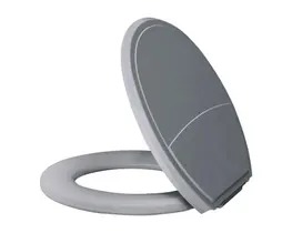 ASSENTO OVAL AMOF METASUL SLIM CZ ESCURO