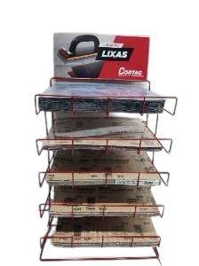 EXPOSITOR DE LIXAS P/BALCAO CORTAG*