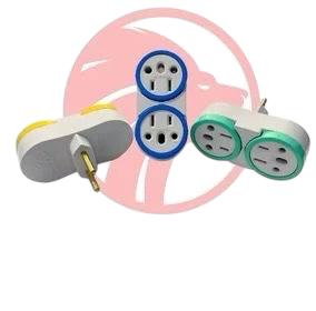 PINO ADAP T8 2P+T DUPLO 10/20A