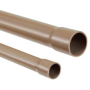 TUBO PVC MARROM 50MM C/6M KRONA