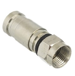 CONECTOR P/CABO COMPRESSAO RG6