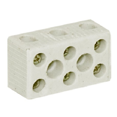 CONECTOR PORCELANA THOMPSON 10MM 3P