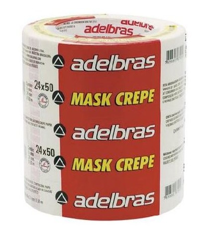 FITA CREPE MASK USO GERAL 24MM X 50M