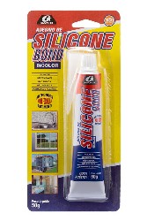 COLA SILICONE GARIN ACETICO 50G BRANCO