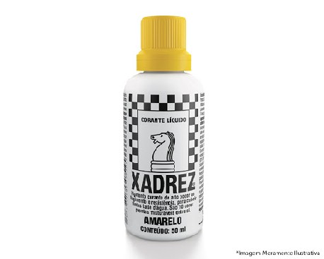 CORANTE XADREZ 50ML AMARELO