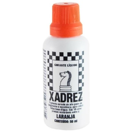 CORANTE XADREZ 50ML LARANJA