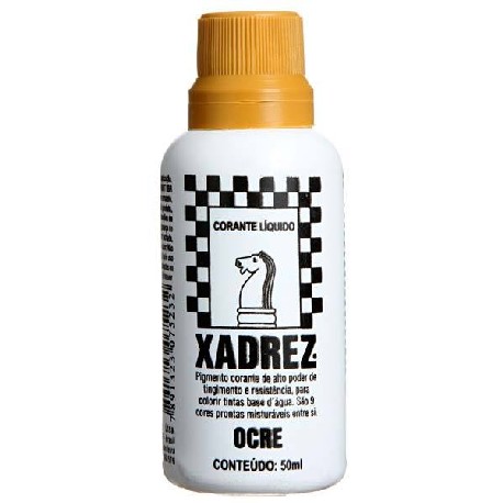 CORANTE XADREZ 50ML OCRE