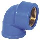 COTOVELO AZUL LATAO KRONA 25MM X 1/2 RED