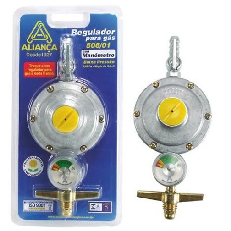 REGULADOR GAS ALIANCA GD 506/01 C/MANOM