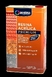 RESINA UNIVERSO B.SOLV 5LT INCOLOR