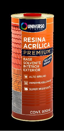 RESINA UNIVERSO B.SOLV 900ML INCOLOR