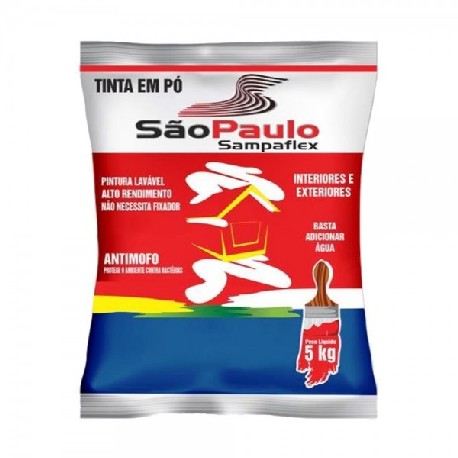 TINTA EM PO SAO PAULO 5KG BRANCO