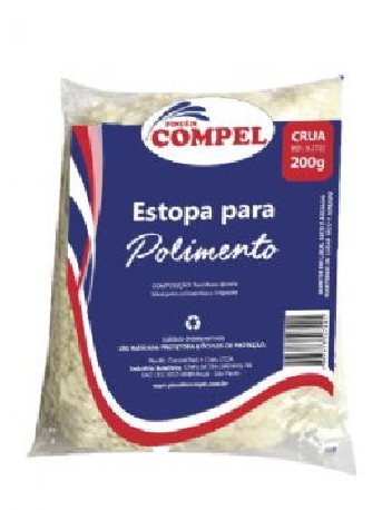 ESTOPA COMPEL CRUA 200G