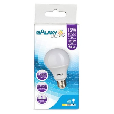 LAMP LED BULBO 15W 6500K GALAXY