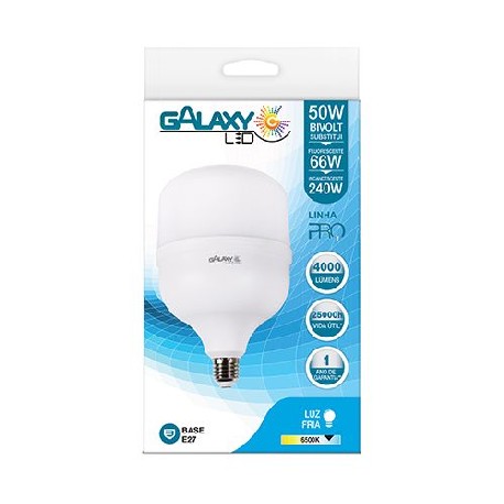 LAMP LED BULBO ALTA POTEN 50W GALAXY