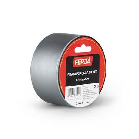 FITA SILVER TAPE 48MM X 5M PRATA FERJA