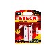 PILHA ALC BATERIA 9V STECK