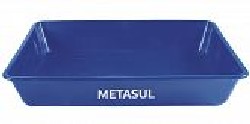 CX MASSA PVC 450LT AZUL METASUL