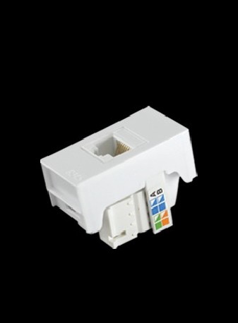 MODULO SLIM BR TOM REDE RJ45 CAT5 8164