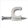 FIXA FIO COAXIAL 06 BR C/100 MEC 93008