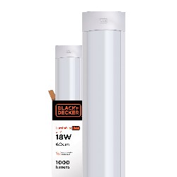 LUMINARIA LED SLIM 18W BLACK DECKER