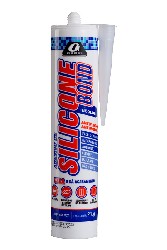 COLA SILICONE ACETICO 280G PRETO BOND