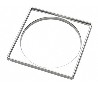 PORTA GRELHA INOX TECNOTRAVA QUAD 10CM