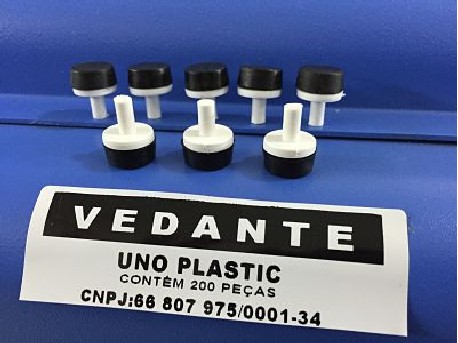 VEDANTE PVC+BORRACHA 1/2 C/200 RETO