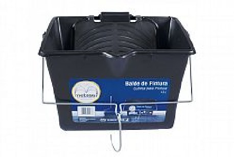 BALDE P/PINTURA 15LT METASUL PRETO