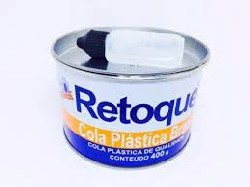 MASSA PLASTICA RETOQUE 400G BRANCA