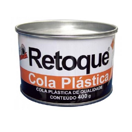 MASSA PLASTICA RETOQUE 400G CINZA