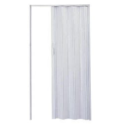 PORTA SANFONADA PLASFLEX 72CM CINZA