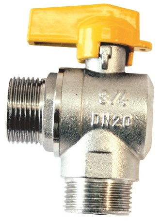 VALV ESFERA GAS M/M 1/2 MAXFORTE