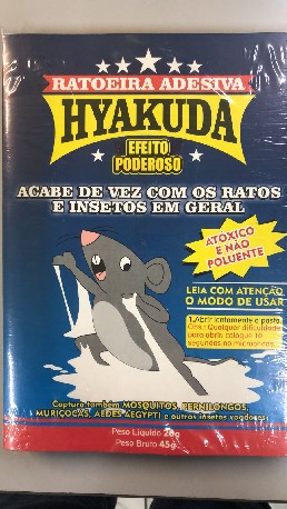 RATOEIRA ADESIVA COLA PEGA RATO NACIONAL