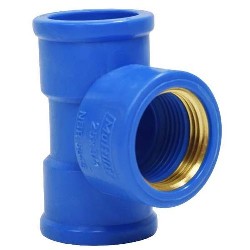 TEE AZUL LATAO 25MM X 3/4 MULTI