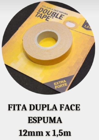 FITA DUPLA FACE ESP 12MM X 1,5M DOUBLE