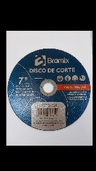 DISCO CORTE INOX 7 X 1,9 X 22 BRAMIX