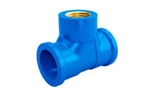 TEE AZUL LATAO 25MMX3/4 TUBOZAN