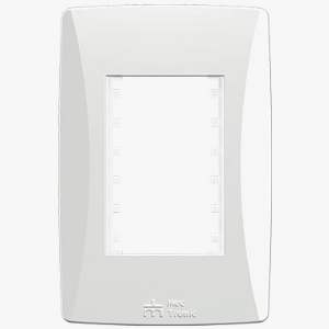 PLACA PETRA BR 4X2 3 MOD HORIZ 82003