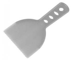 ESPATULA PLAST DENTADA COMPEL 10 CINZA *