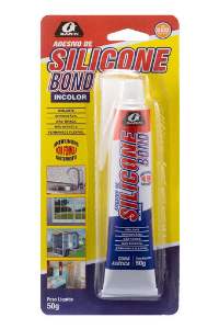 COLA SILICONE ACETICO 50G PRETO BOND