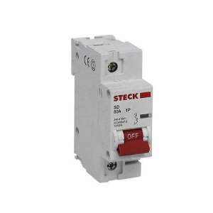 DISJ DIN  UNIP  80A C STECK