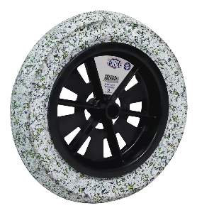 RODA CARR PED MACICA 3,25X8X3/4 BR FORCE