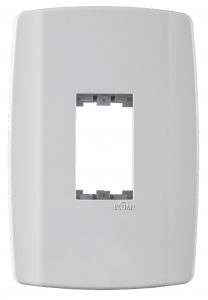 PLACA SLIM BR 4X2 1 MOD VERT 82060